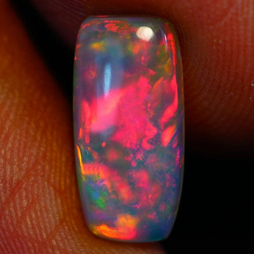 2.29 CT Broadflash Rolling!! Rare Top Quality Natural Ethiopian Welo Opal