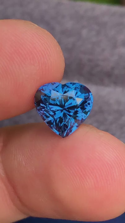 Cobalt Blue Spinel Natural 4.00Ct Top Quality Spinel Tanzania