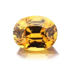 4.74-carat Golden Zircon